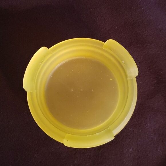 Antique Vtg Tiffin Vaseline "Uranium Glass" Bowl and Candlesticks, circa 1920s - Picture 8 of 12